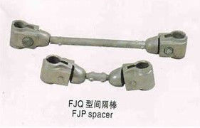 FJQ Type Twin Power Line Spacers Anti Vibration Grading Shielding Of Insulator String
