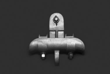 Hardware blanco de plata de la suspensión del cable, abrazaderas del cable de aluminio modificadas para requisitos particulares diseñadas